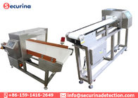 Detection Speed Adjustable Industrial Metal Detector Conveyor For Dairy / Beverages